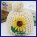 Yhao Flower Baby Cap Child Infant Toddler Girl Warm Beanie Knit Hat
